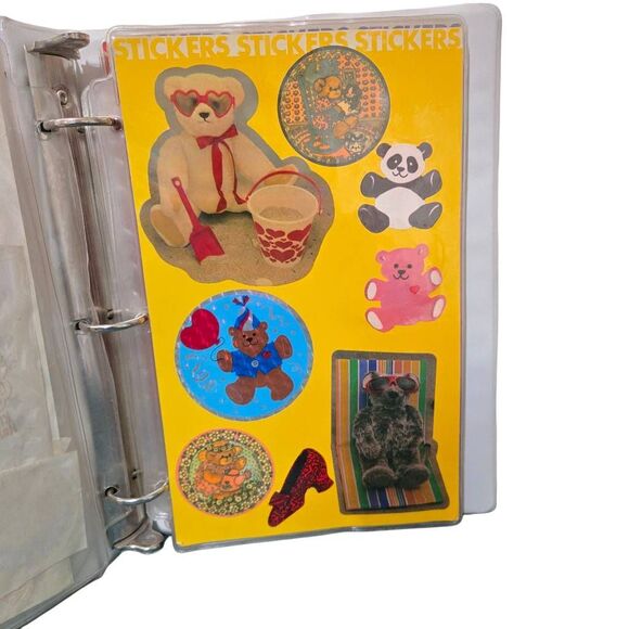 Vintage Sticker Book 80s Puffy Scratch And Sniff Garfield Michael Jackson Kool-a - Picture 6 of 16